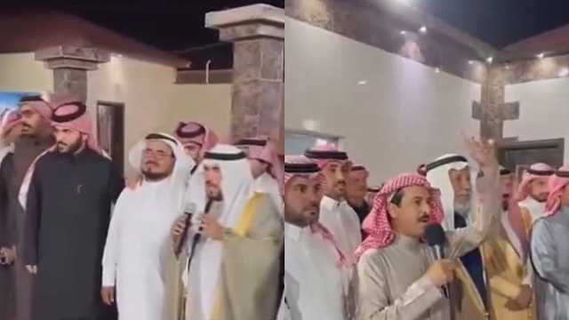 والد غازي الذيابي يقدم 50 ألف ريال عانية بمناسبة مولود .. فيديو