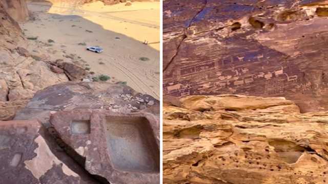 مواطن يعثر على آثار تاريخية بالقرب من حائل.. فيديو