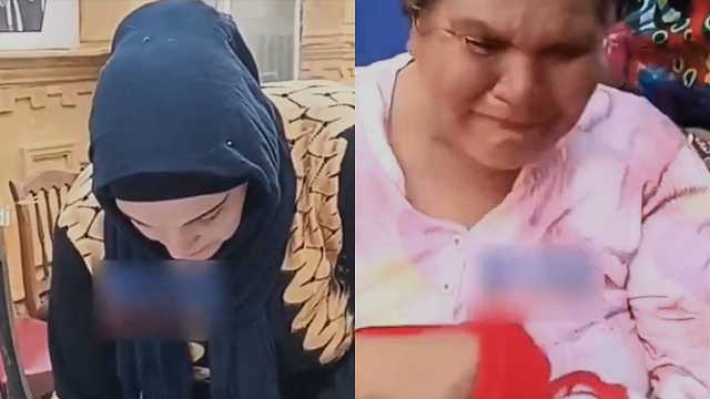 انهيار سيدة بعد أن قررت ابنتها تركها في دار للعجزة .. فيديو