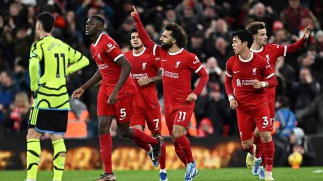 ليفربول يقع فى فخ التعادل أمام آرسنال