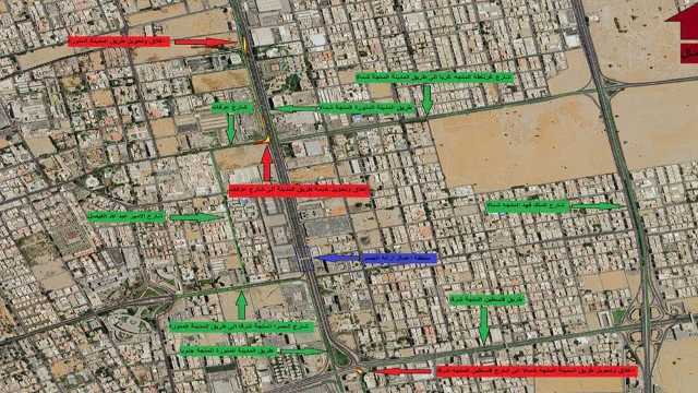 أمانة جدة تعلن إغلاق جزئي لطريق المدينة المنورة