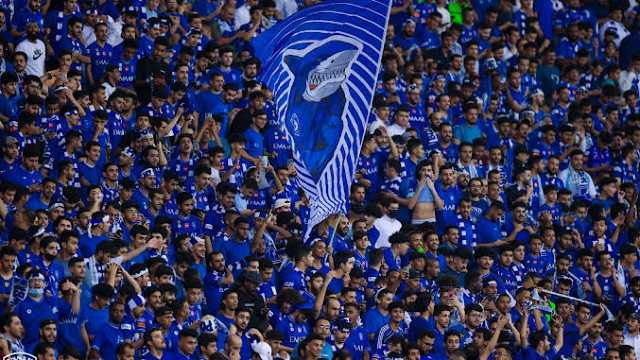 جماهير الهلال تحتل قائمة الأكثر حضورًا للمباريات بالدوري