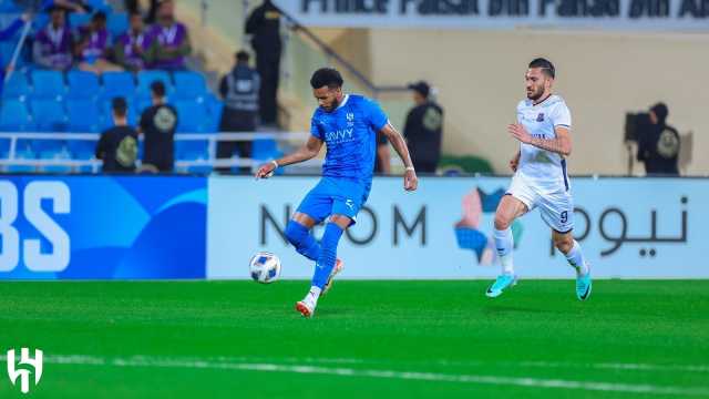 جماهير الهلال تُردد أمام نساجي: بليهي بس..فيديو