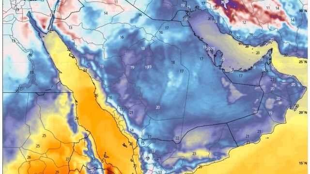 خبير مناخي : موجة برد قوية نهاية الأسبوع الحالي على عدة مناطق بالمملكة