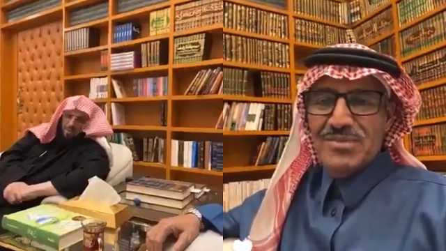 الفنان خالد عبدالرحمن والشيخ عائض القرني يعلنان عن عمل مشترك قريبًا .. فيديو