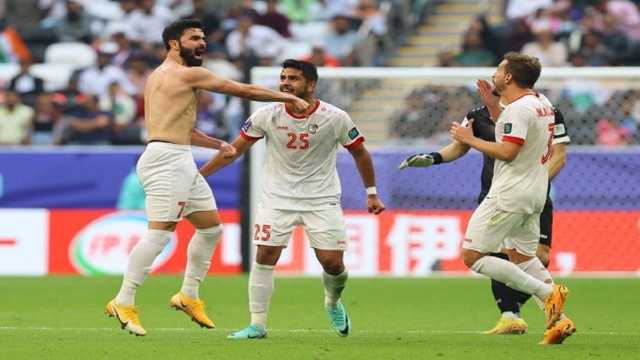 عمر خربين يقود سوريا للتغلب على الهند في كأس آسيا