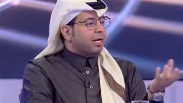 محمد الأحمري: مانشيني يجب أن يأخذ فرصته .. فيديو