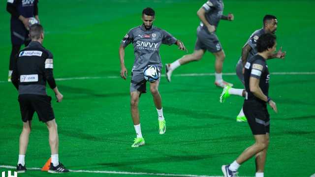 الهلال يستأنف تدريباته وإصابة ياسر الشهراني