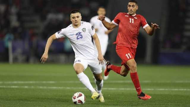 كأس آسيا..التعادل يخيم على مباراة سوريا وأوزباكستان
