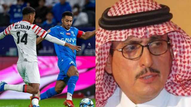 الدويش عن هدف الهلال الأول: هنا الحارس مخلوط