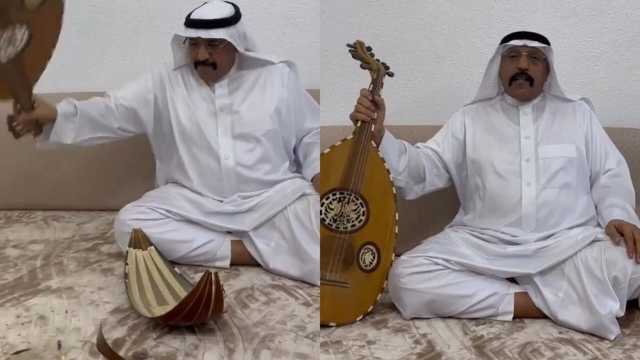 مسفر المالكي يكسر العود ويعلن اعتزاله الفن .. فيديو