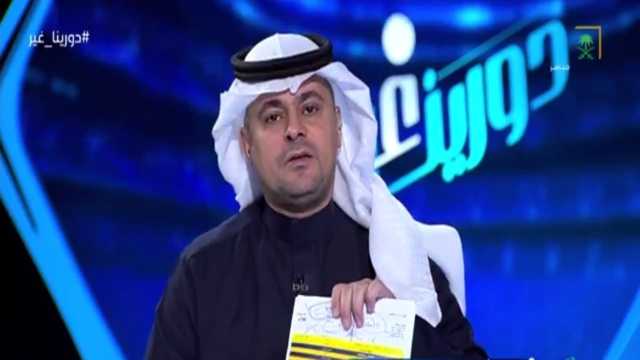 الشنيف: إذا دخلت في تقديم وتأجيل المباريات بيصير الدوري كل من إيدو إلو.. فيديو