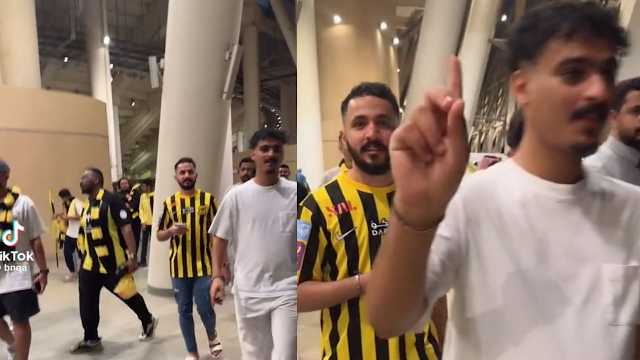 الهلال يصبح كابوسًا يلاحق الفرق .. جماهير الاتحاد ترفض ترديد هاتوا الهلالي .. فيديو