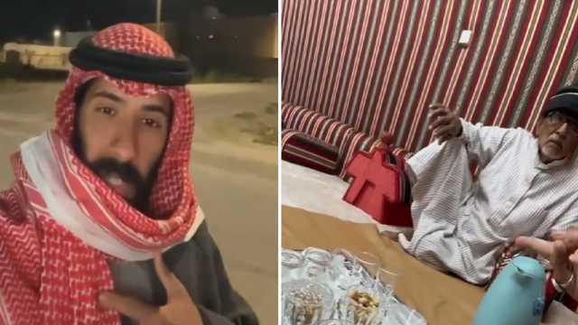 شاب في الخفجي يجمع والده بصديقه بعد فراق دام أكثر من 20 عاما