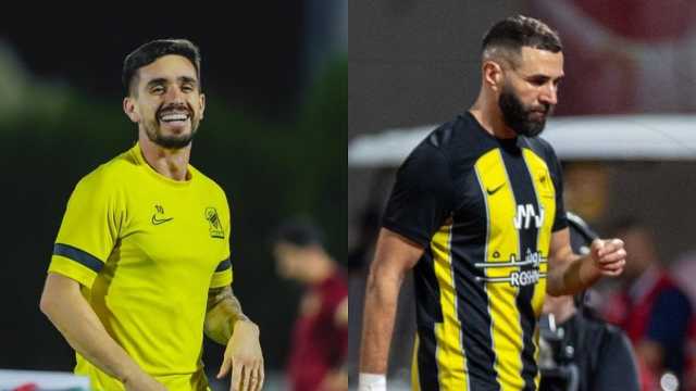 كريم بنزيما وكورنادو يتغيبان عن تدريبات الاتحاد