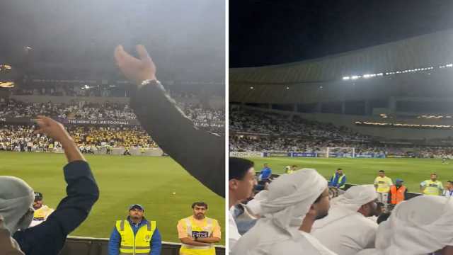 جماهير العين تهتف ضد النصر: الآسيوية صعبة قوية.. فيديو