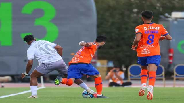 الفيحاء يتغلب على الطائي بهدف نظيف