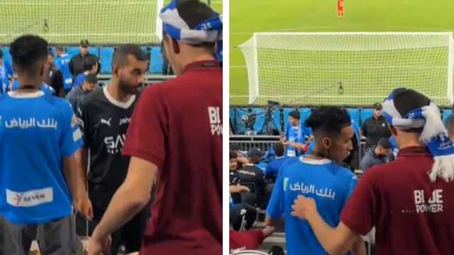 إيقاف الأهازيج في مدرجات الهلال بسبب دخول وقت الصلاة .. فيديو