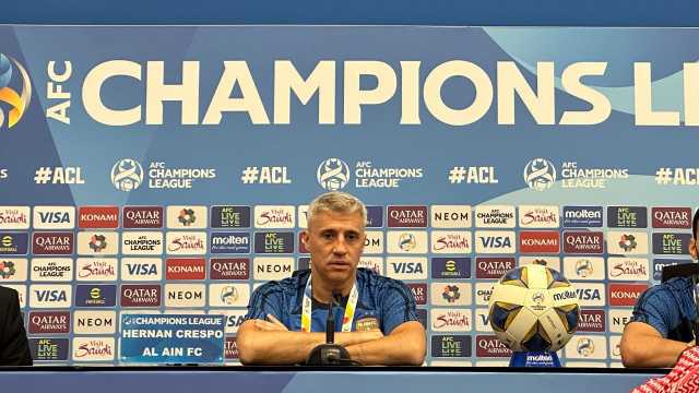 مدرب العين : الهلال خصم صعب ولكننا أتينا من أجل التأهل