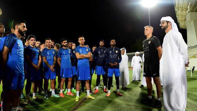 نقاش الجاسر والمراقب الدولي منعم فاخوري حول تأجيل مواجهة الهلال والعين .. فيديو