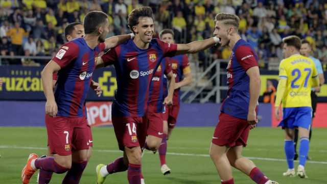 برشلونة يتغلب على قادش بهدف وحيد