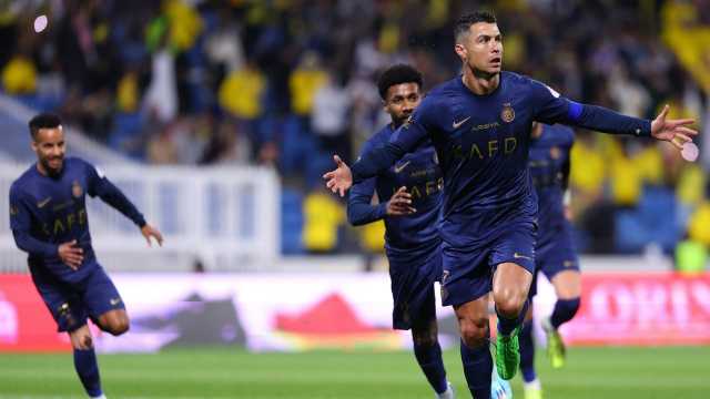 النصر يمطر شباك أبها بثمانية نظيفة