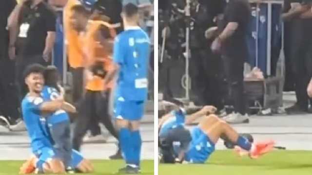 ابنة ميشايل تحتفل بفوز الهلال مع محمد القحطاني .. فيديو