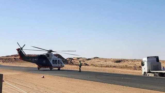 الإسعاف الجوي يباشر حادث مروري على طريق الليث – جدة