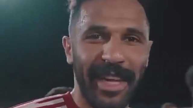 العويس يوجّه رسالةً لزوجته من معسكر المنتخب .. فيديو