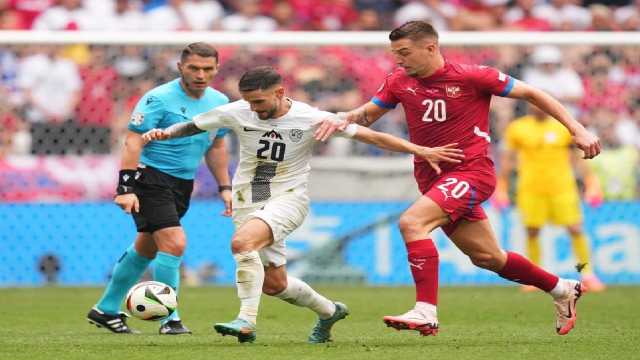 سلوفينيا تتعادل أمام صربيا في يورو 2024