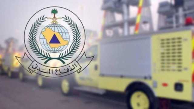 مدني جازان يخمد حريق جبل جوة بمحافظة هروب