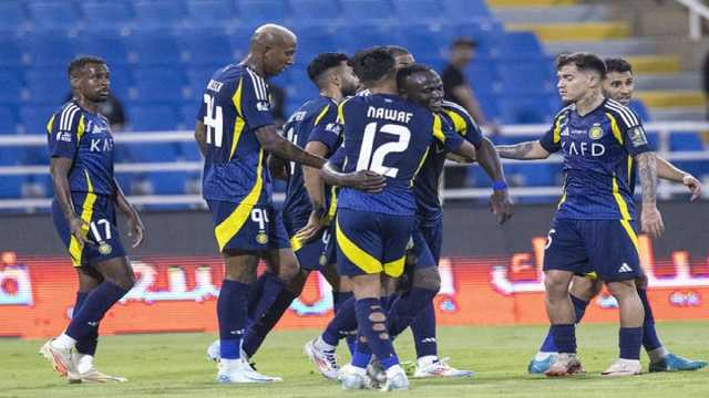 النصر يفوز على الحزم ويتأهل لثمن نهائي كأس الملك