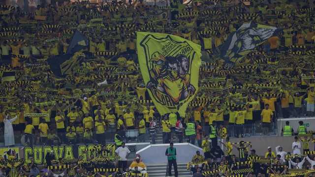 احتفال جماهير الاتحاد بالتأهل أمام الجندل .. فيديو