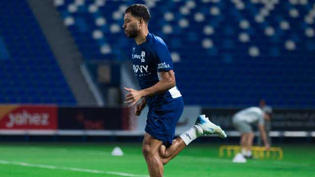 فحص طبي لمحترف الهلال قبل لقاء النصر