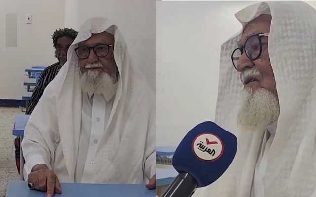 علي الجذمي ثمانيني يلهم الجميع بمواصلته التعليم في الثانوية بجازان .. فيديو