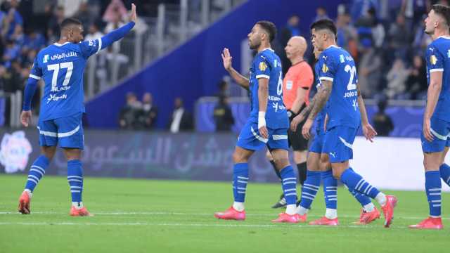 الهلال يدك شباك الفتح بتسعة أهداف .. صور