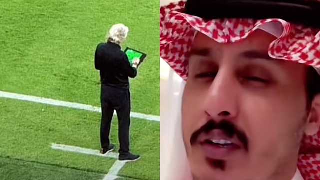 شاعر سعودي: عن إذن بن نافل حبيب الملايين محتاج سبورة جيسوس في حياتي .. فيديو