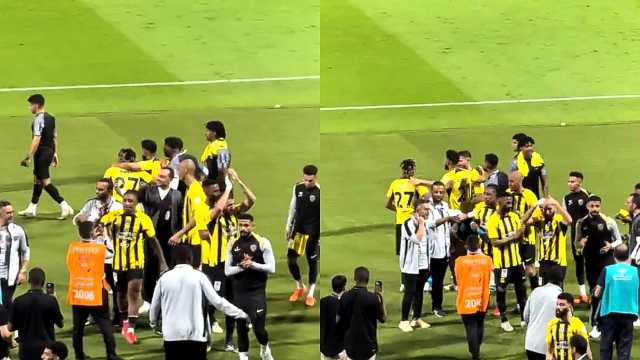 جماهير الاتحاد تهتف لبيرجوين تقديرًا لوفائه رغم مصابه الأليم .. فيديو