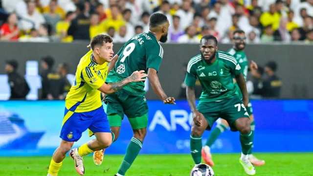 ثلاثي النصر مهدد بالإيقاف أمام الأهلي