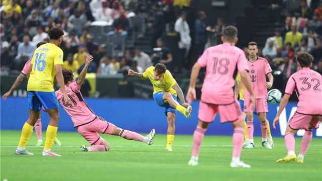 النصر يواجه إنتر ميامي وديًا في الصيف