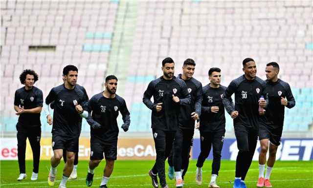 ظهور 5 لاعبين جدد في مران الزمالك قبل مباراة ارتا سولار في الكونفدرالية