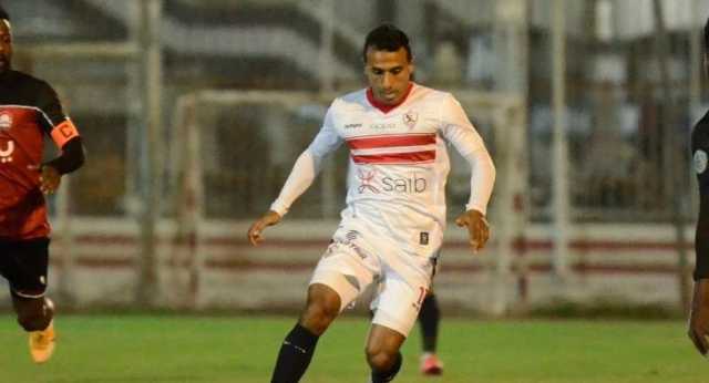 محمد عبدالشافي يعلن التراجع عن قرار الاعتزال ويستمر مع الزمالك