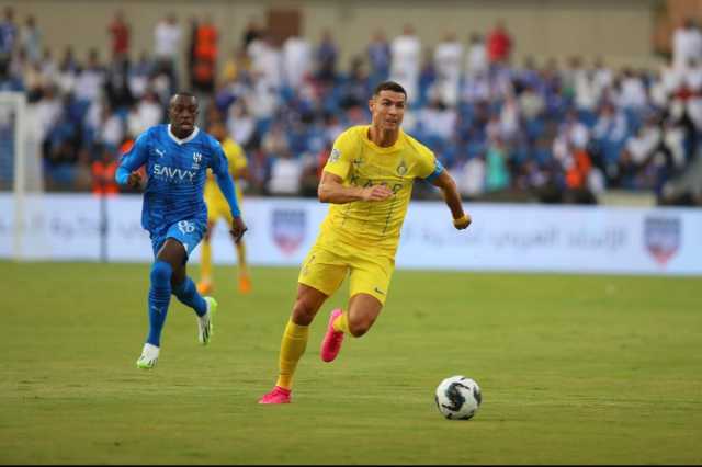 التعادل السلبي يسيطر على الشوط الأول من مباراة النصر والهلال