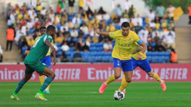 كريستيانو رونالدو يقود النصر للانتصار على الرجاء المغربي والتأهل إلى نصف نهائي البطولة العربية