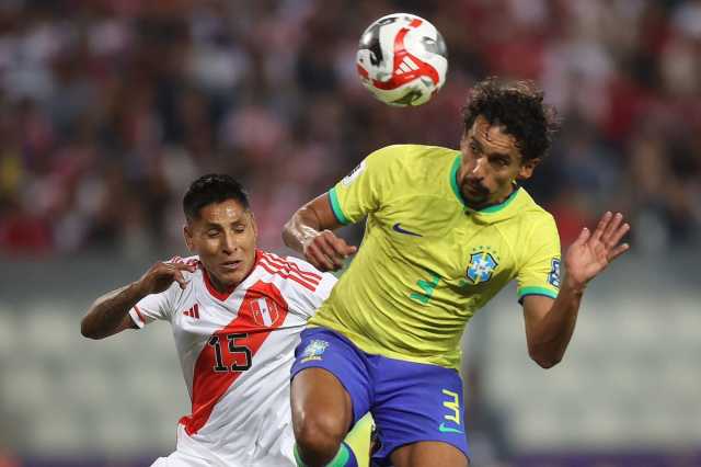 ملخص مباراة بيرو ضد البرازيل في تصفيات مونديال 2026.. فيديو