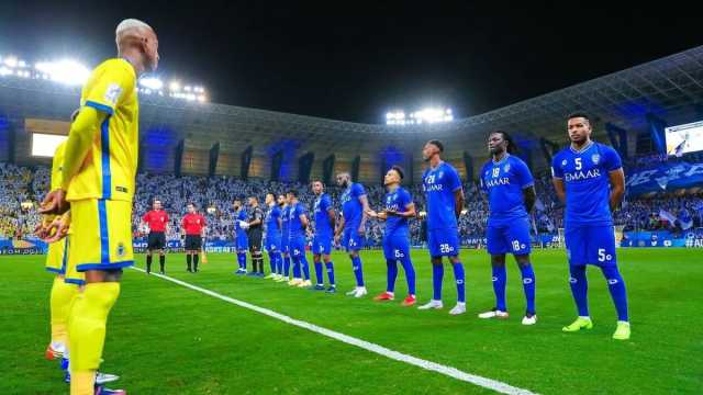 الزمالك يظهر في ديربي السعودية بين النصر والهلال