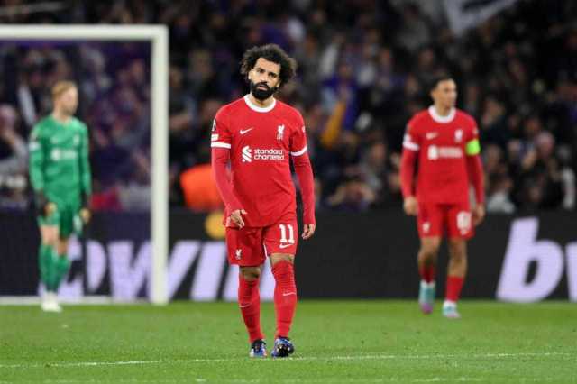 أرقام صادمة لـ محمد صلاح في خسارة ليفربول أمام تولوز بالدوري الأوروبي