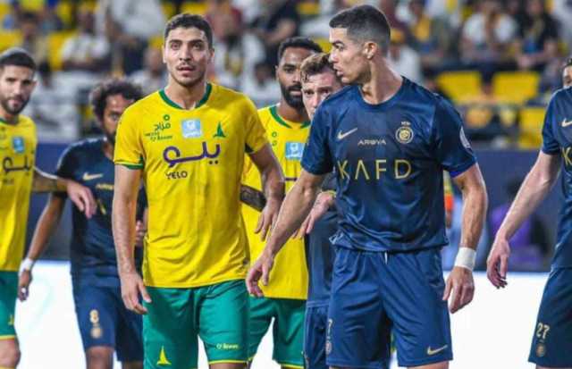 رونالدو يسبق محمد شريف في رقم سلبي بالدوري السعودي