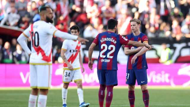 ترتيب الدوري الإسباني بعد تعثر برشلونة أمام رايو فاليكانو