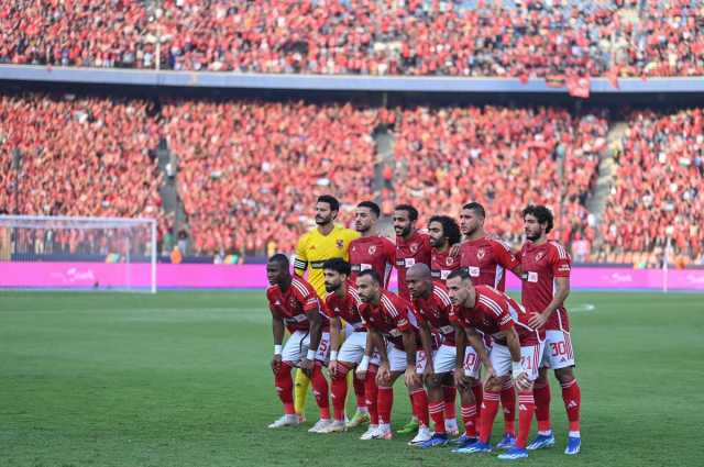 تشكيل الأهلي المتوقع للقاء المقاولون العرب اليوم في الدوري المصري